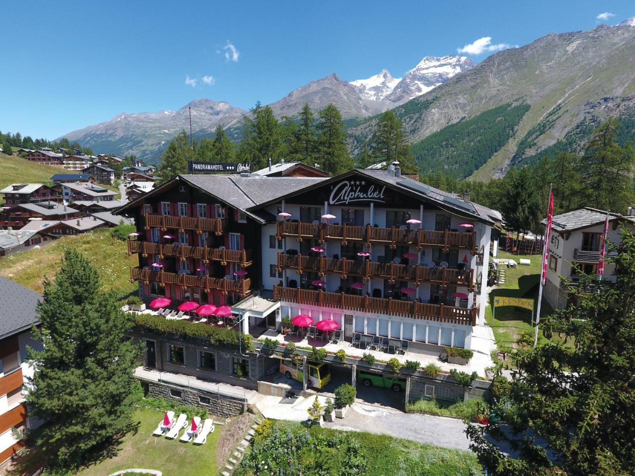 Hotel Alphubel Saas Fee Exteriör bild